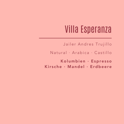Villa Esperanza - Kolumbien - Espresso